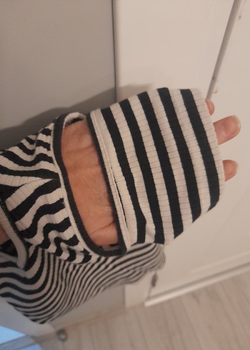 Kız Çocuk Mavi Denim Taşlı Şort omzu acık thşort - Görsel 7