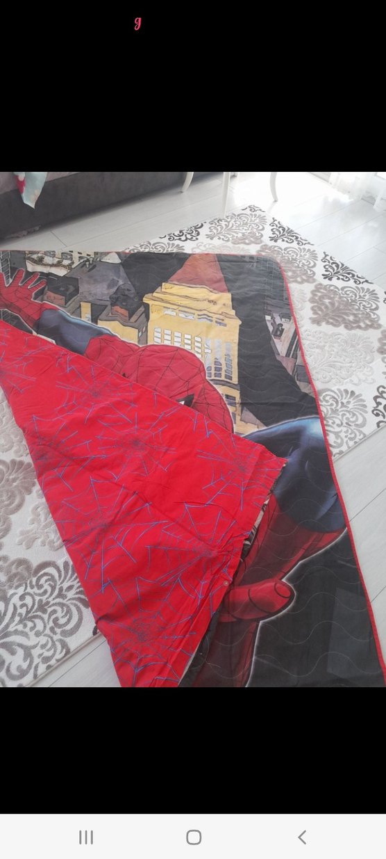 Örümcek Adam Baskılı Çocuk nevresım - Görsel 3