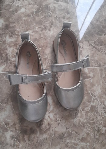 Kemerli Gri Kız Babet Ayakkabı 28 numara yenı sayılır - Görsel 6