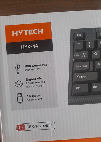 Hytech Kablolu USB Ofis Klavyesi - Görsel 5