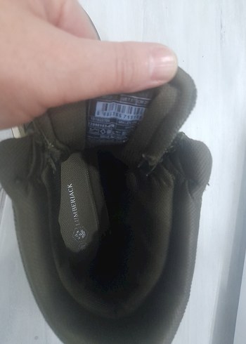 Erkek Haki Gri Street Wear Ayakkabı Bağı bot 39 numara - Görsel 5