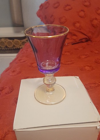 Madame Coco Madame Coco 4'lü mor altın rengı Kahve Bardağı Seti