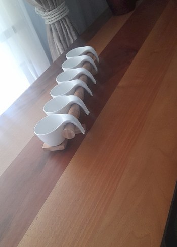 Modern Beyaz Seramik Sosluk Seti yenı sıfır ürün - Görsel 2