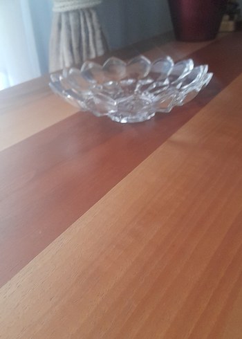 Çiçek Desenli  Cam Kase yenı kesme ayaklı sunumluk - Görsel 9