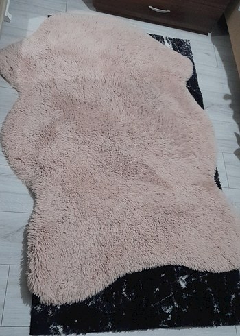 pudra Pastel Renkli Modern post  Şekilli Halı - Görsel 8