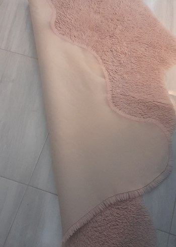 pudra Pastel Renkli Modern post  Şekilli Halı - Görsel 4