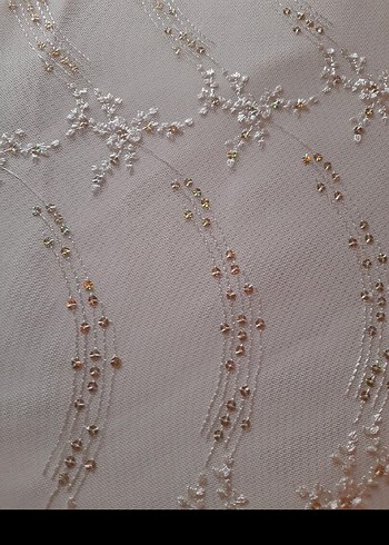 yatak örtüsü  cok şık yenı sayılır  ceyıze aldım  kulanmadım - Görsel 5