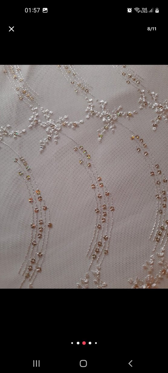 yatak örtüsü  cok şık yenı sayılır  ceyıze aldım  kulanmadım - Görsel 5