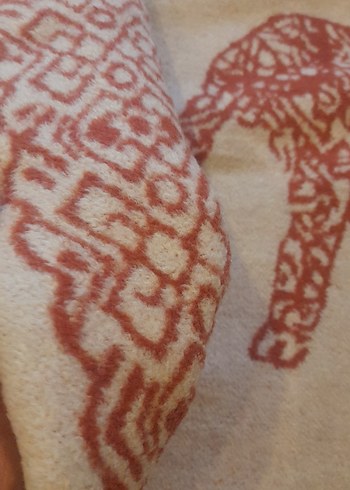 kıremit  rengı fil  fıgurlu batanıye tek kişilik yenı - Görsel 5