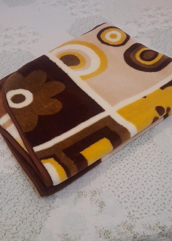 Kahverengi Çocuk Battaniyesi bebek için az kulandım - Görsel 3