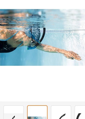 Decathlon Nabaiji Erkek Mini Turkuaz   Şnorkel - Görsel 2