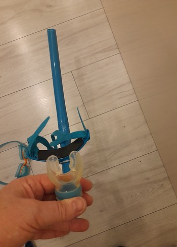 Decathlon Nabaiji Erkek Mini Turkuaz   Şnorkel - Görsel 6