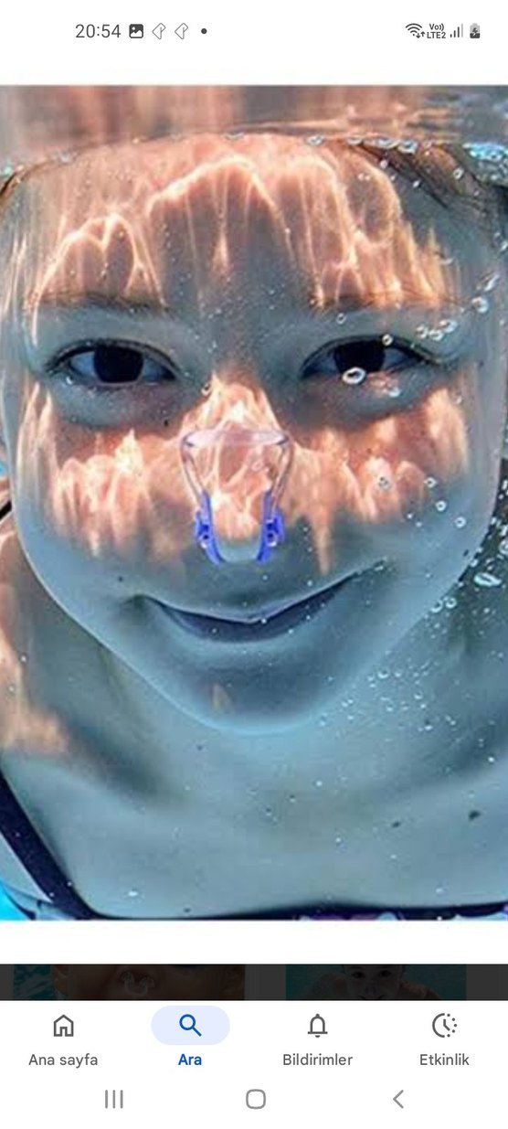 Decathlon Nabaiji Erkek Mini Turkuaz   Şnorkel - Görsel 4