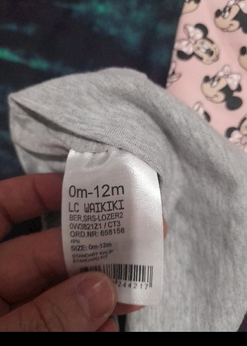 Bebek Kız Beyaz Leopar Desenli  bere coklu urunler - Görsel 10