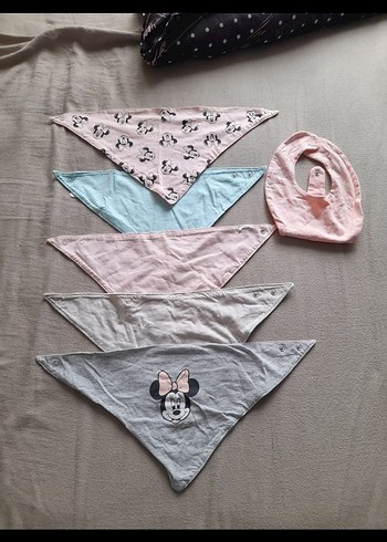 Bebek Kız Beyaz Leopar Desenli  bere coklu urunler - Görsel 7