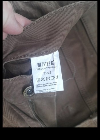 Kadın Kahverengi Süet Kumaş Pantolon 31 32 beden - Görsel 4