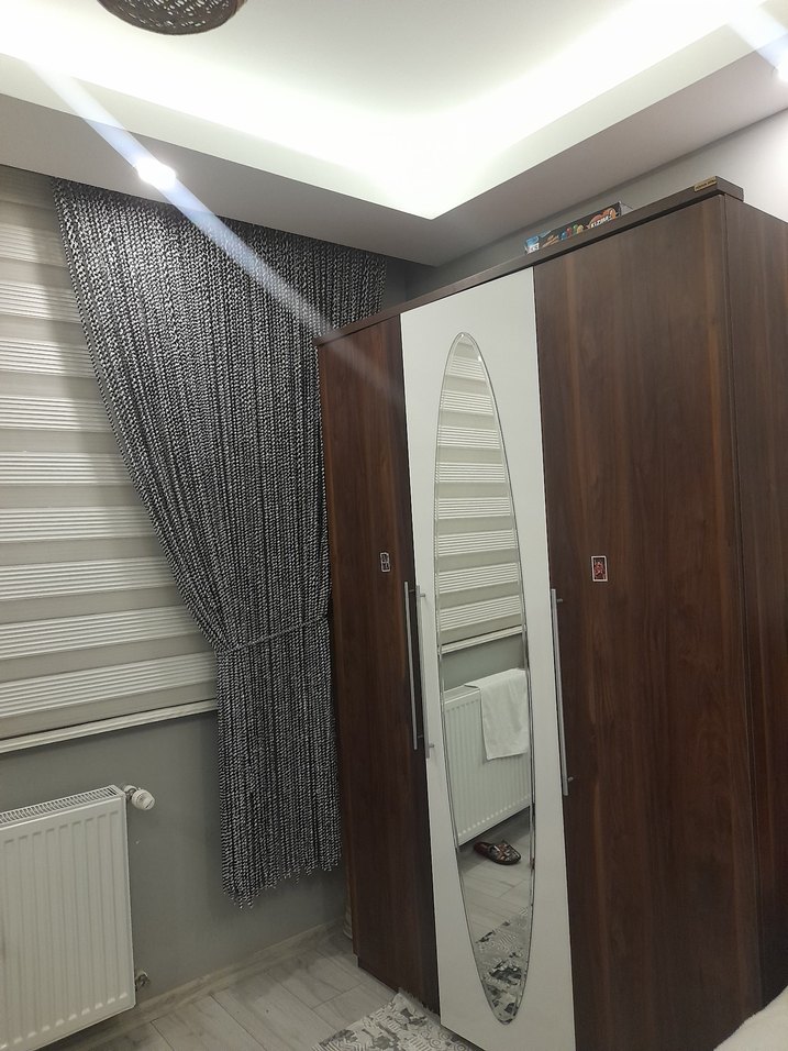 sıyah burgu model kalın ip perde - Görsel 2