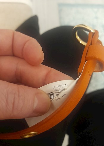 Bej Deri Kadın Kemer Tokalı 2lı yenı sıfır urun - Görsel 2