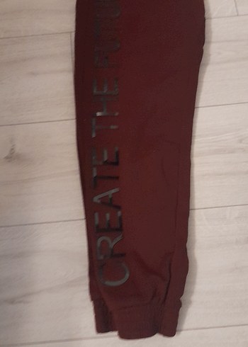 Bordo Kadın Rahat Kesim Eşofman Altı 38 beden - Görsel 7