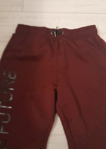 Bordo Kadın Rahat Kesim Eşofman Altı 38 beden - Görsel 3