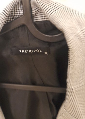 Gri Düğmeli Kadın Blazer Ceket36 beden - Görsel 4