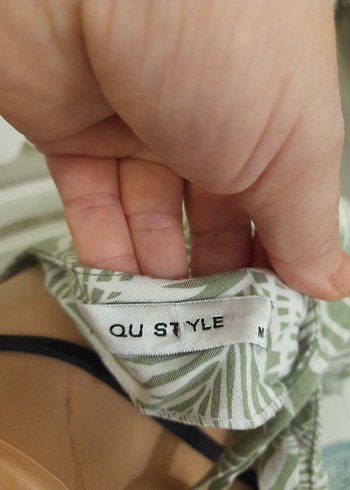 Bohem V Yaka Bağlamalı  pilaj kıyafetı m beden - Görsel 5