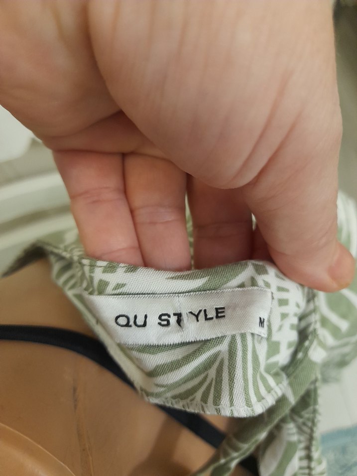 Bohem V Yaka Bağlamalı  pilaj kıyafetı m beden - Görsel 5