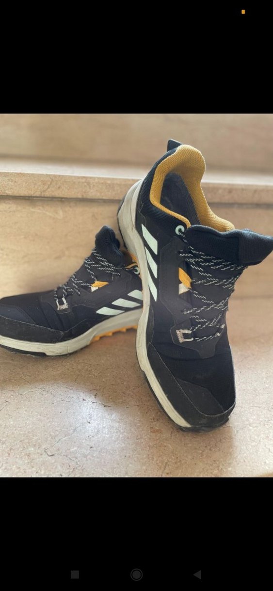 Erkek Siyah Sarı Terrex Outdoor Spor Ayakkabı - Görsel 3