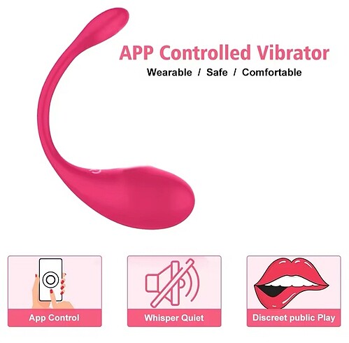 s Beden pembe Renk App Vibratörler Kadınlar için Uzun Mesafe Bluetooth G Noktası Ya