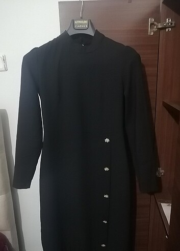 38 Beden Siyah elbise