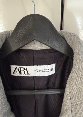 Gri Düğmeli Kadın Blazer Ceket - Görsel 2