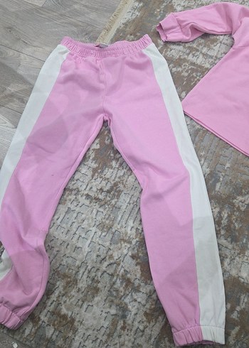 Barbie Baskılı Pembe Kız Eşofman Takımı - Görsel 2