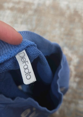 Mavi Baskılı çocuk Sweatshirt - Görsel 3