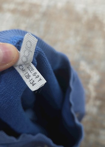 Mavi Baskılı çocuk Sweatshirt - Görsel 4