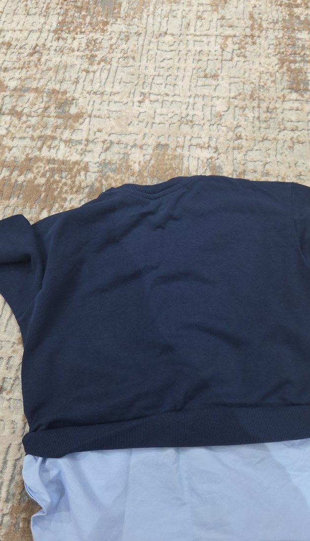 Mavi Denim çocukSweatshirt Uzun Kollu - Görsel 4