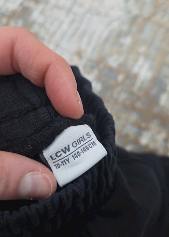 Siyah çocuk Rahat Kesim Eşofman Altı - Görsel 3