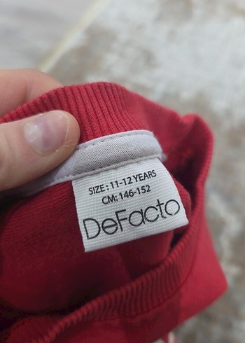 Kırmızı Paris Baskılı çocuk Sweatshirt - Görsel 4