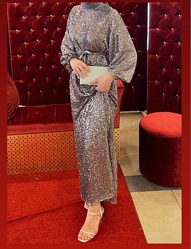 Suud collection payetli abiye