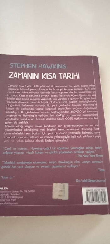 Stephen Hawking - Zamanın Kısa Tarihi