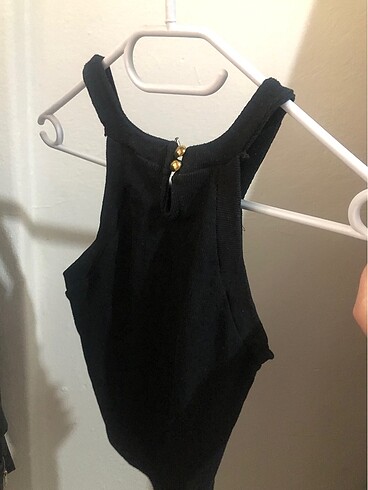 Zara Siyah Crop