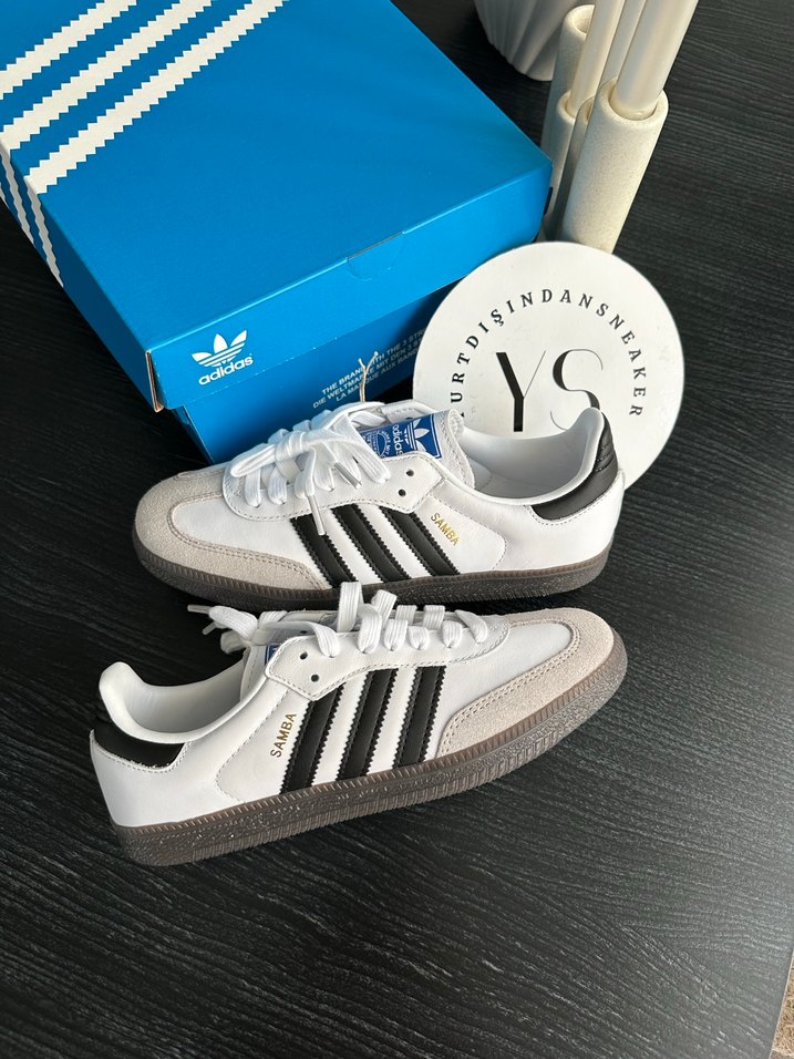 Adidas Samba OG White Black - Görsel 4