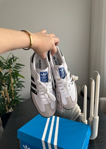 Adidas Samba OG White Black - Görsel 3