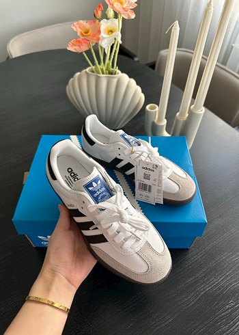 Adidas Samba OG White Black - Görsel 3