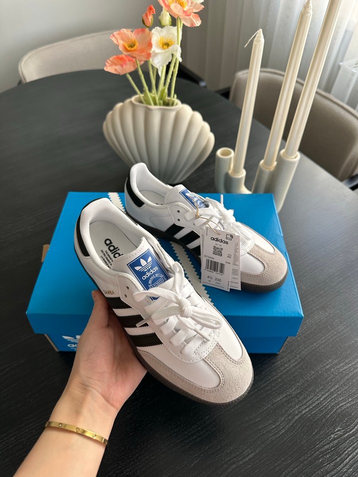 Adidas Samba OG White Black - Görsel 2