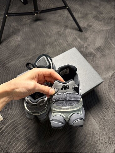 37,5 Beden siyah Renk * New Balance 9060 Black Castlerock Grey