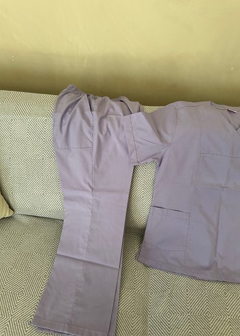 Lila hastane forması kadın - Görsel 2