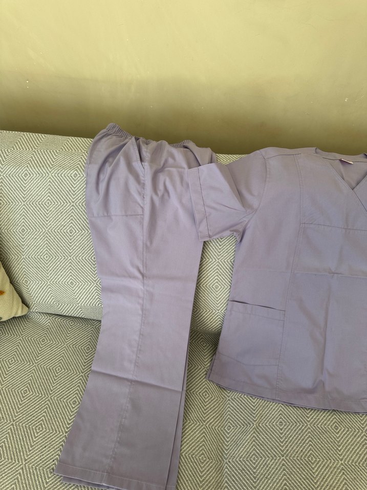 Lila hastane forması kadın - Görsel 2