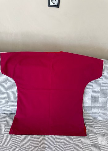 Pembe V Yakalı hastane forması - Görsel 2