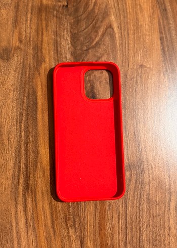Kırmızı Telefon Kılıfı iphone 15 pro Max - Görsel 4
