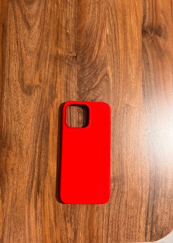 Kırmızı Telefon Kılıfı iphone 15 pro Max - Görsel 2